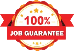 100% Job Guarantee badge for successful PGDM course placement and high package