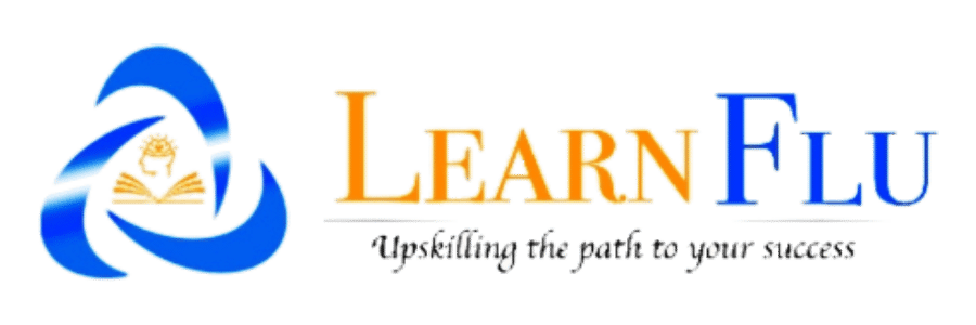 LearnFlu logo showcasing placement partnership with DIMTECH